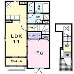 ドルチェ 2階/201