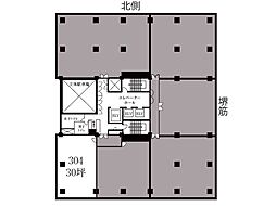 大阪堺筋ビルの間取図画像