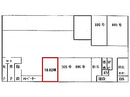 名鉄交通ビルの間取図画像