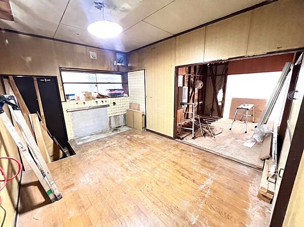 【LDK】※リフォーム中の写真です。（2026年8月撮影）