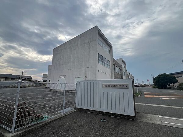 中学校 1400m 川中中学校