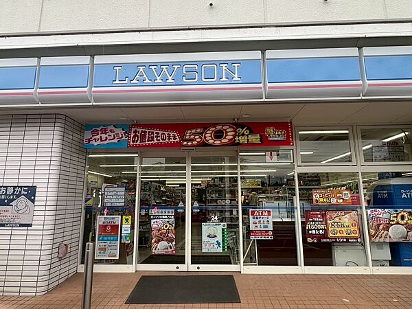 コンビニ 1600m ローソン水巻梅ノ木店