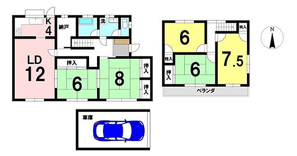間取り：329000136592