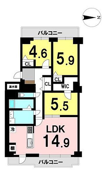 間取り：329000143697