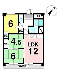 間取図画像 3LDK