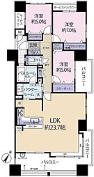間取図画像 3LDK