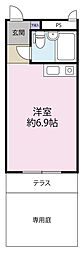 グローバル城山 ワンルームの間取図画像