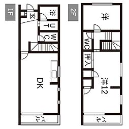 第2楠タウンハウス 2階