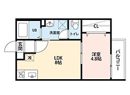 ルミエール新堀町 2階/-
