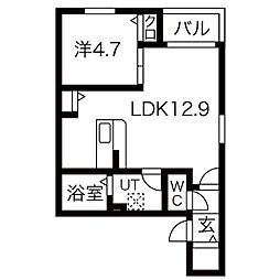 クラージュ龍ノ口 1階