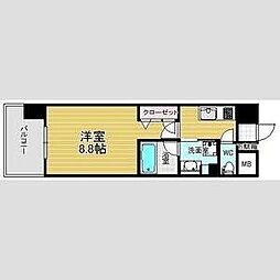 エスペランサ上前津 1Kの間取図画像