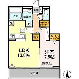 サニーヒルズ 梅が丘 1階/-