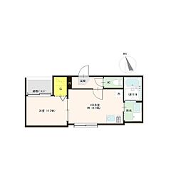 名古屋市営鶴舞線 植田駅 徒歩6分 2階/-