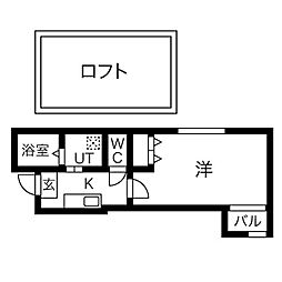 カーサ・ルチア千種B 2階