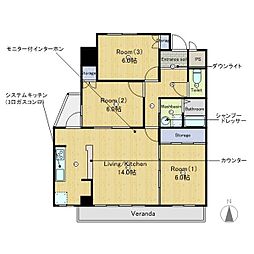 ヒルハイツ浅井 5階/-