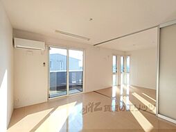 JR関西本線 奈良駅 徒歩18分の賃貸アパート 3階2LDKのリビング/ダイニング