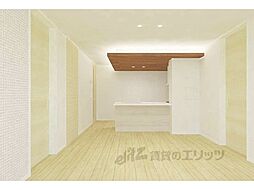 近鉄奈良線 生駒駅 徒歩9分の賃貸アパート 3階2LDKのリビング/ダイニング