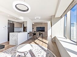 パークタワー勝どきサウス 3LDKのリビング/ダイニング