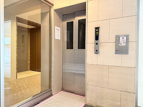 エレベーター完備のため荷物が多くなっても安心。