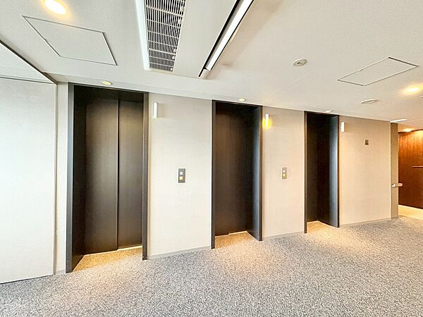 エレベーター完備のため荷物が多くなっても安心。