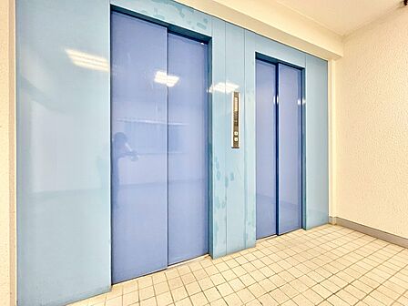 エレベーター完備のため荷物が多くなっても安心。