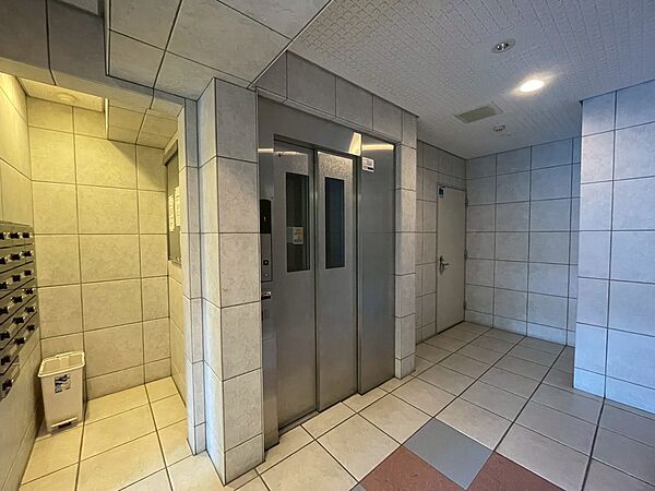 エレベーター完備のため荷物が多くなっても安心。