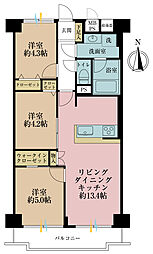 間取図画像 3LDK