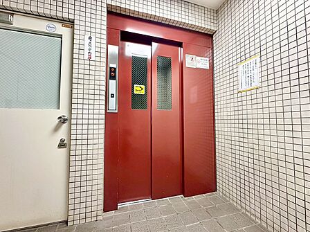 エレベーター完備のため荷物が多くなっても安心。