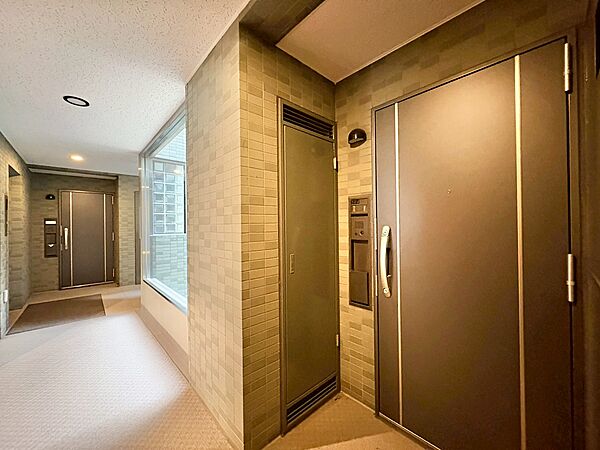 清潔感のある落ち着いた雰囲気の玄関です。