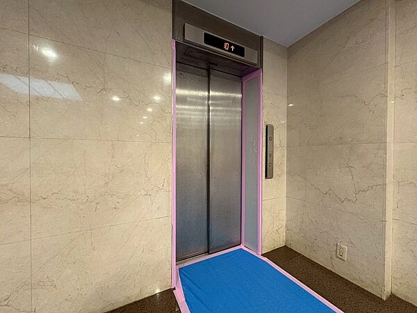 エレベーター完備のため荷物が多くなっても安心。