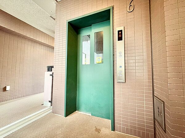 エレベーター完備のため荷物が多くなっても安心。