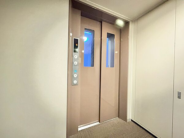 エレベーター完備のため荷物が多くなっても安心。