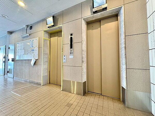 エレベーター完備のため荷物が多くなっても安心。