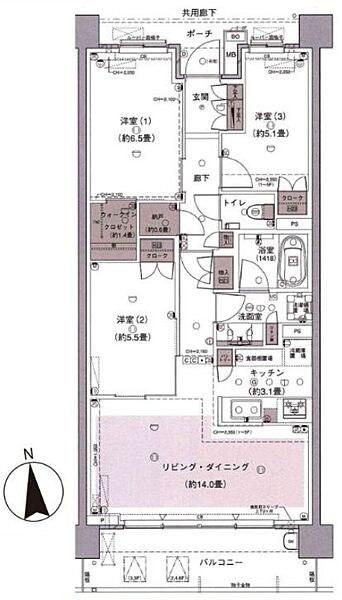間取り：314002727617