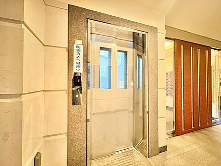 エレベーター完備のため荷物が多くなっても安心。