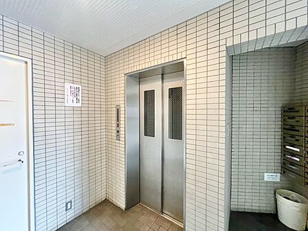 エレベーター完備のため荷物が多くなっても安心。
