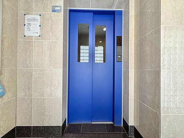 エレベーター完備のため荷物が多くなっても安心。