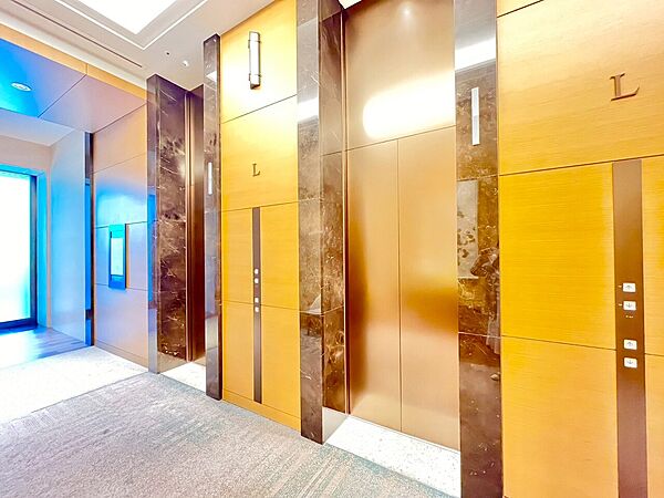 エレベーター完備のため荷物が多くなっても安心。
