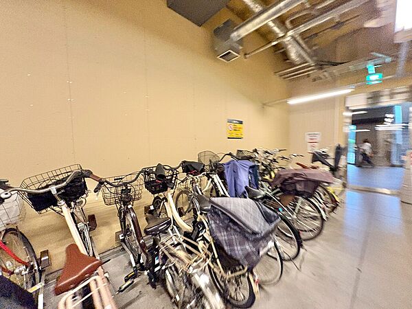 駐輪場も綺麗に整頓されています。※空き状況は都度ご確認下さい。