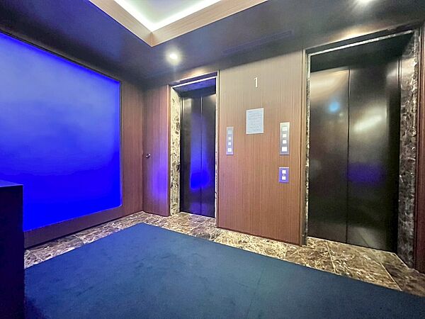 エレベーター完備のため荷物が多くなっても安心。