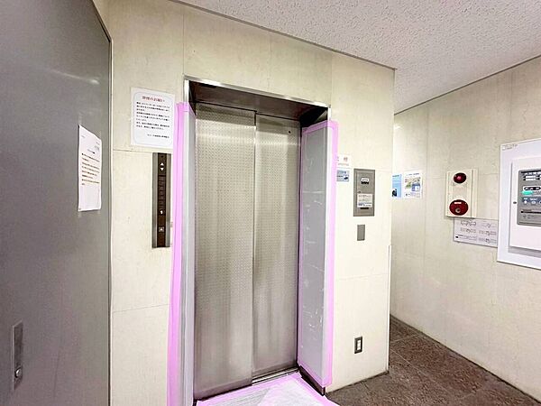 エレベーター完備のため荷物が多くなっても安心。