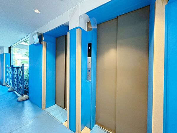 エレベーター完備のため荷物が多くなっても安心。
