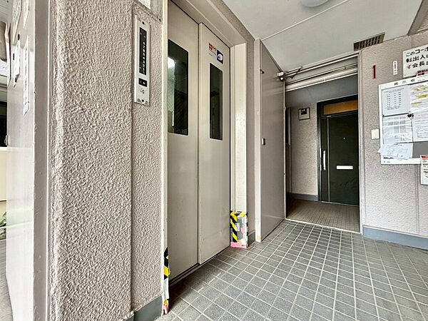 エレベーター完備のため荷物が多くなっても安心。