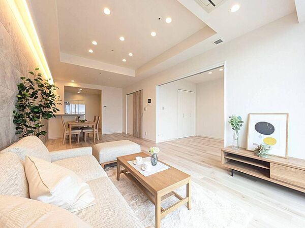 充実した生活は伸びやかな居室空間から始まります。