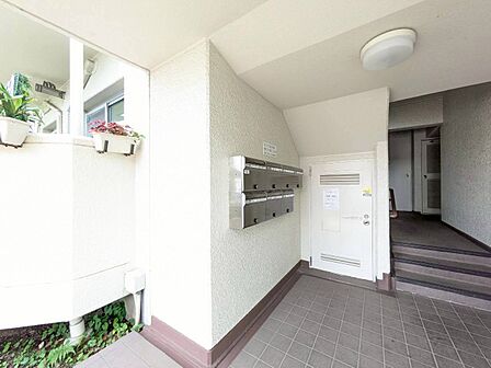 郵便受けも、きちんと管理されています。