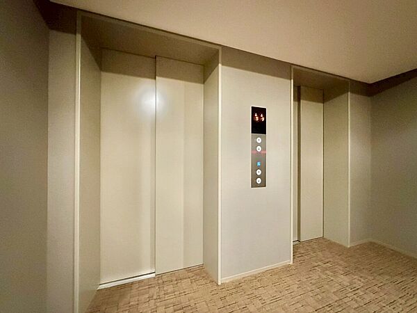 エレベーター完備のため荷物が多くなっても安心。
