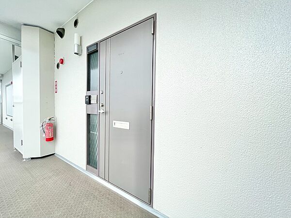 清潔感のある落ち着いた雰囲気の玄関です。