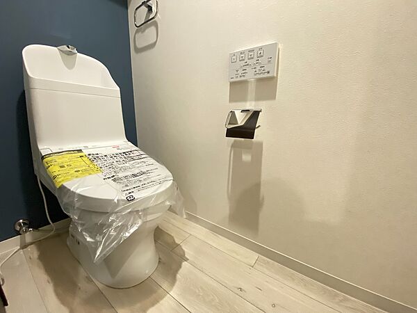 清潔感の高いお手洗い。