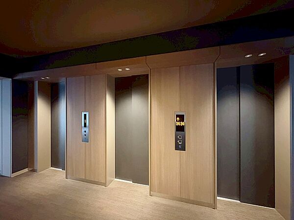 エレベーター完備のため荷物が多くなっても安心。