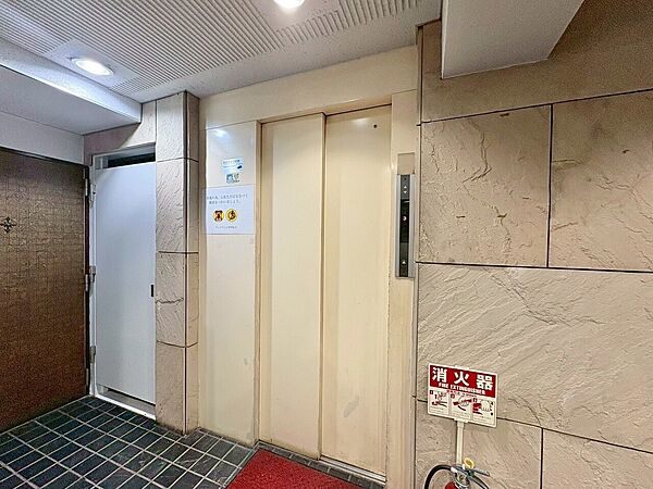 エレベーター完備のため荷物が多くなっても安心。